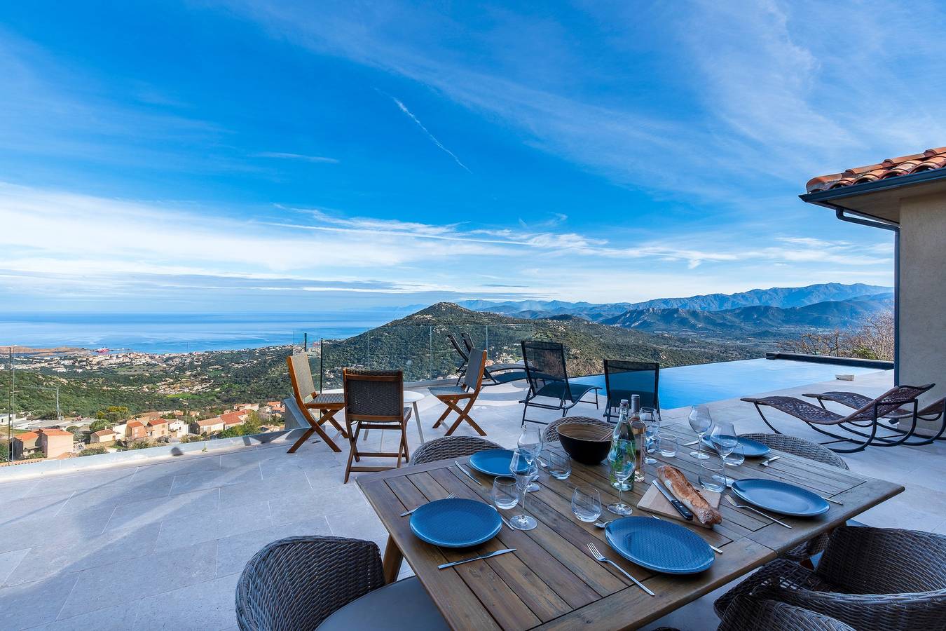 Villa Evasione - Climatisée, piscine vue mer in Santa-Reparata-di-Balagna, Calvi und Umgebung