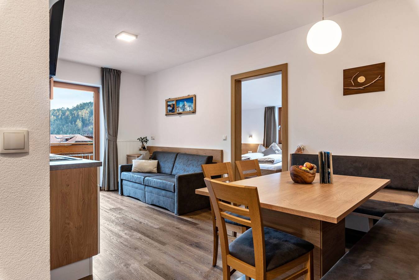 Appartamento intero, Appartamento "Pramstaller Panorama" con vista montagne, Wi-Fi, balcone e giardino in Montal, San Lorenzo di Sebato e dintorni