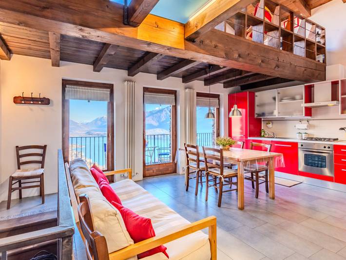 Ferienhaus für 4 Personen, mit Garten und Seeblick sowie Balkon am Comer See - 3