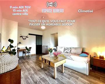 Gîte pour 2 personnes, animaux acceptés dans Les Milles
