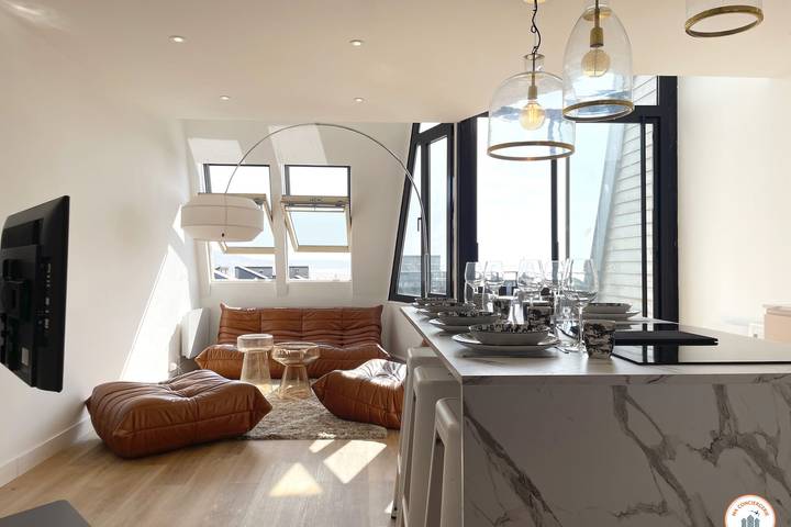 Gîte pour 6 personnes, avec terrasse à Deauville - 4