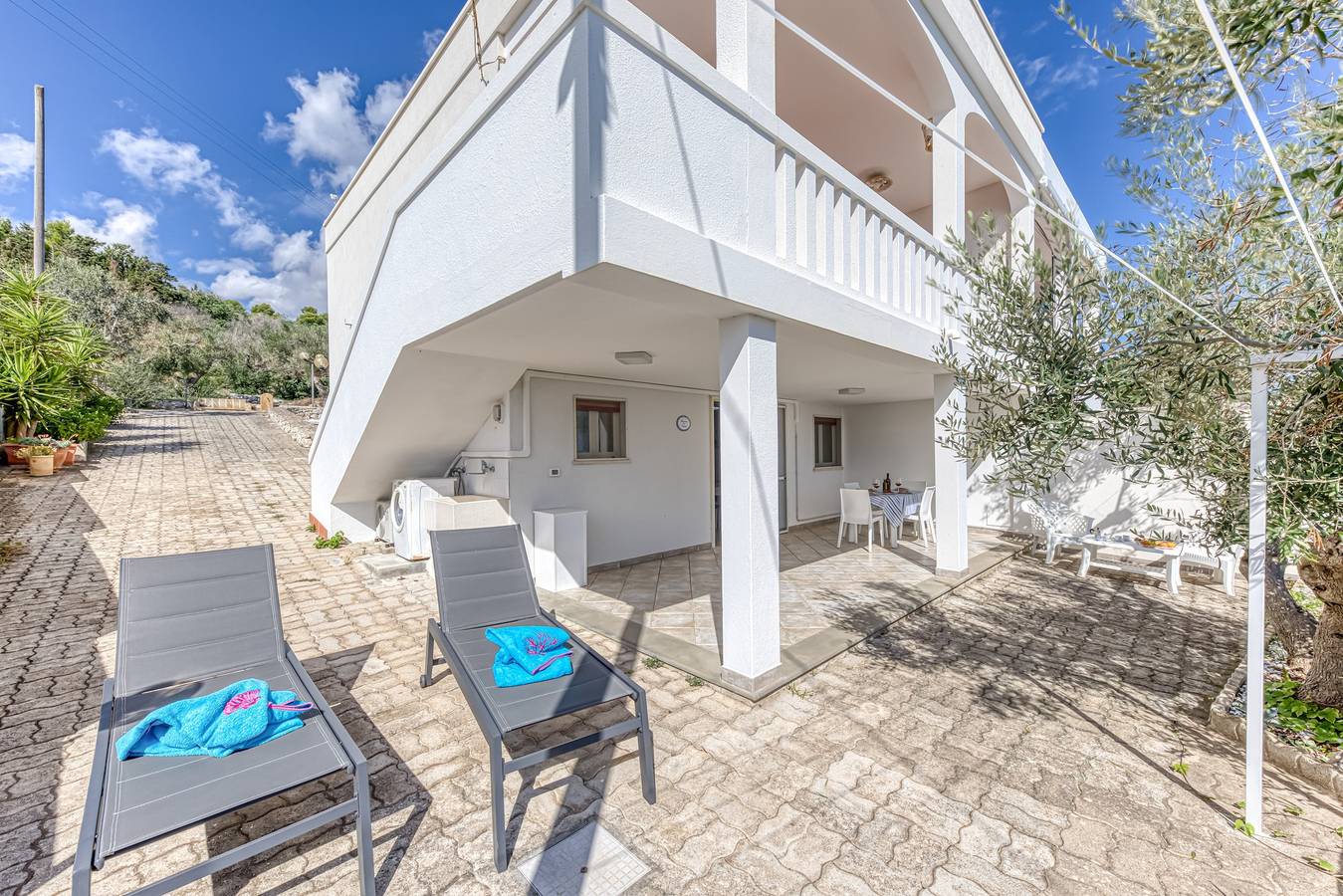 Appartamento 'Dimora Dei Turchesi' con terrazza privata, Wi-Fi e aria condizionata in Alessano, Provincia di Lecce