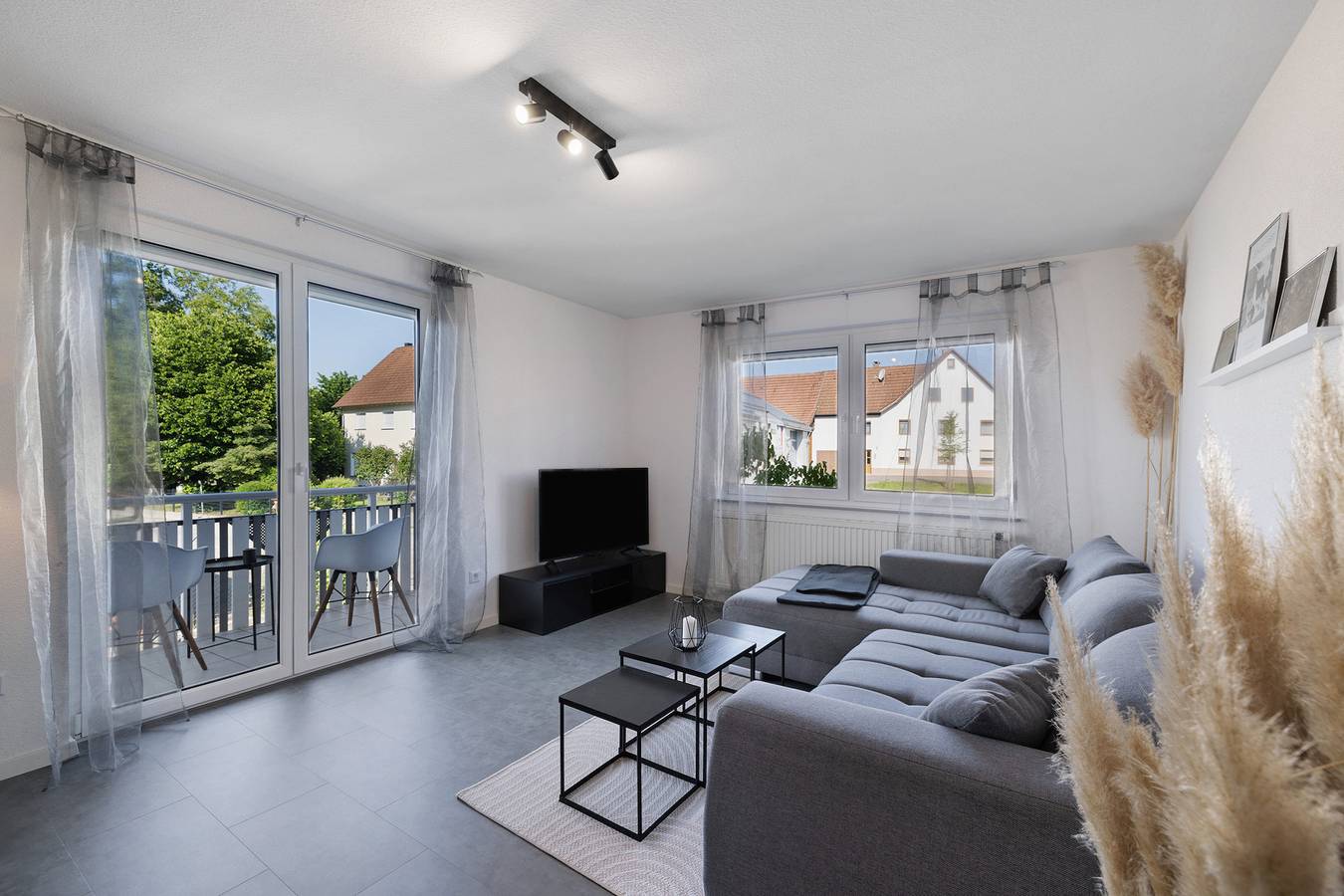 Ferienhaus 'Joanna' mit privatem Garten, Balkon und Wi-Fi in Meßstetten, Neckar-Alb