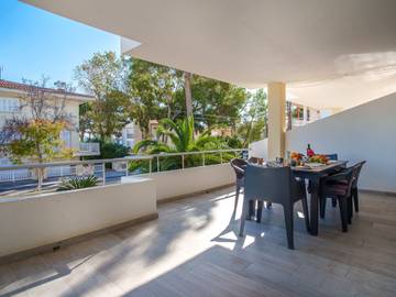 Sehr modernes, komfortables Appartementhaus Bon Sol 100m Sandy Beach in platja dels Francesos (Alcúdia), Alcúdia für 4 
