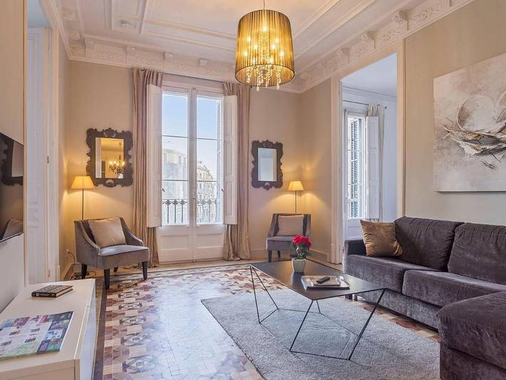 Chalet para 5 personas, con Balcón en Gracia