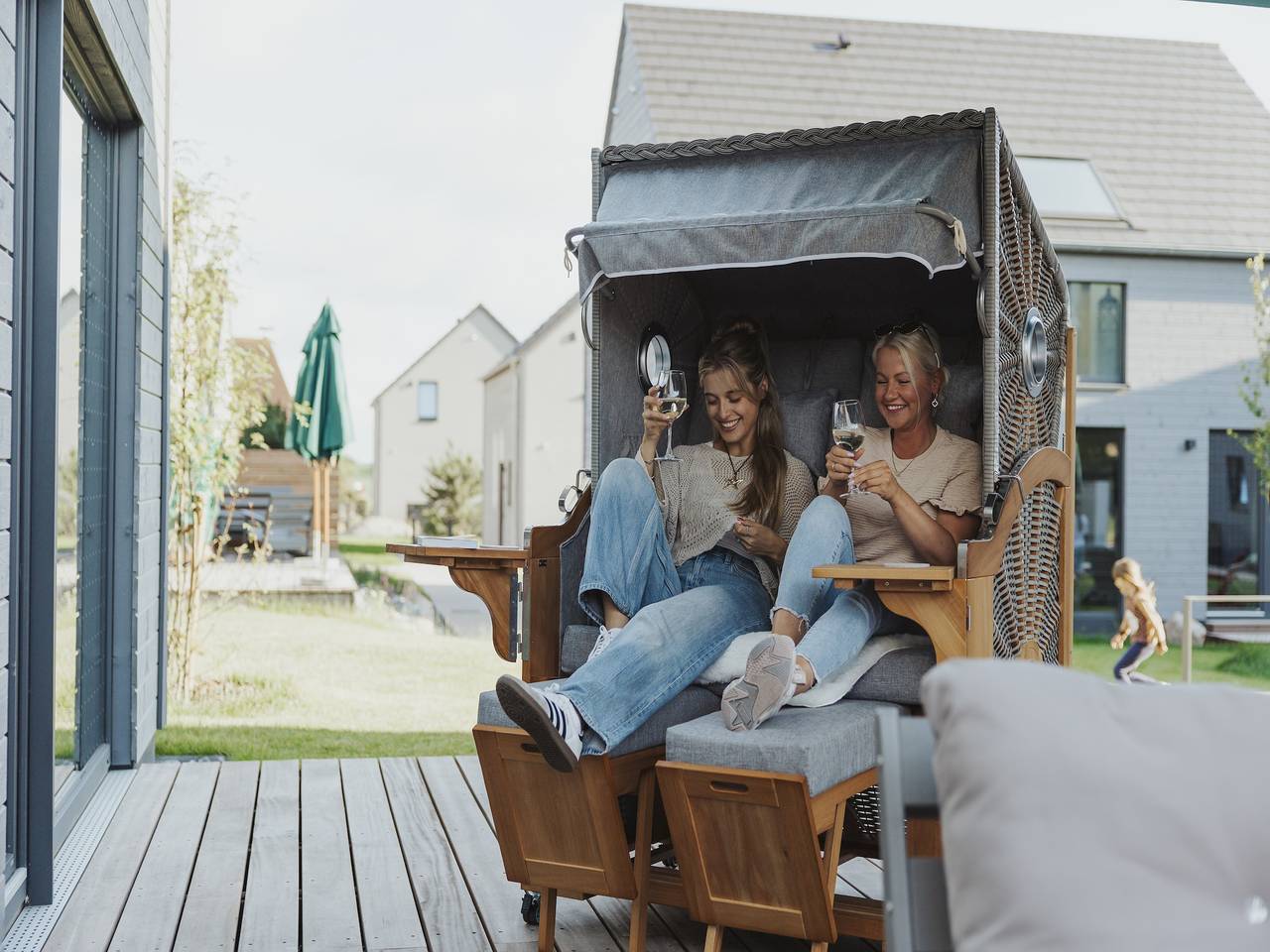 Casa de vacaciones familiar de estilo escandinavo in Sagard, Parque Nacional de Jasmund