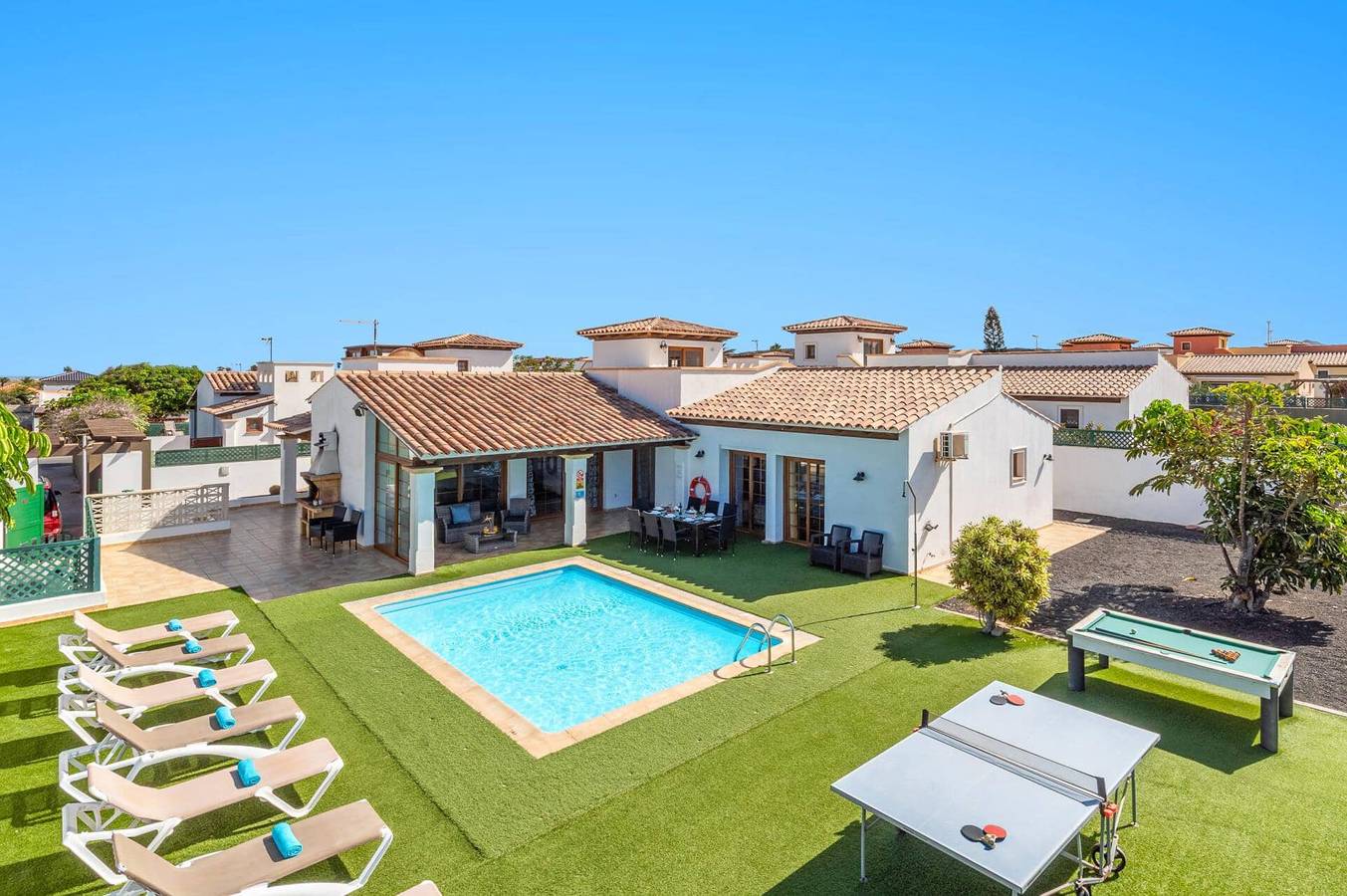 Chalet para 8 Personas en Corralejo, La Oliva