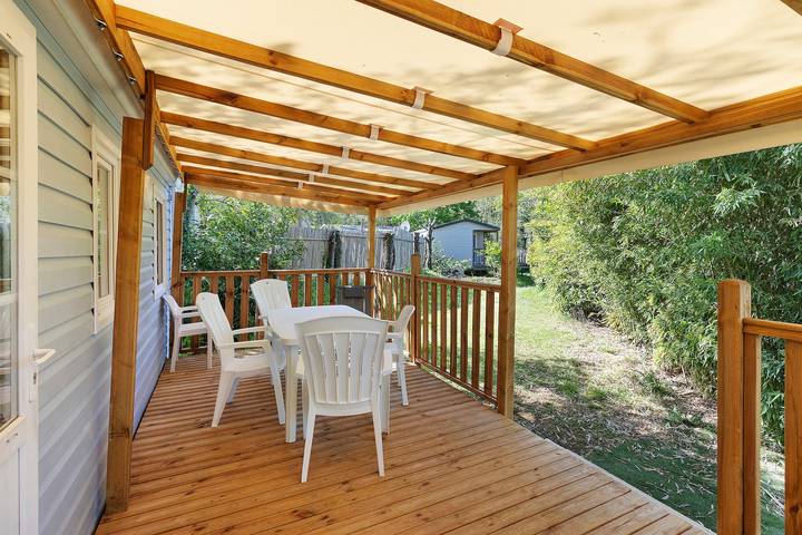 Camping pour 6 personnes, avec jardin et bassin pour enfant, animaux acceptés en Dordogne - 2