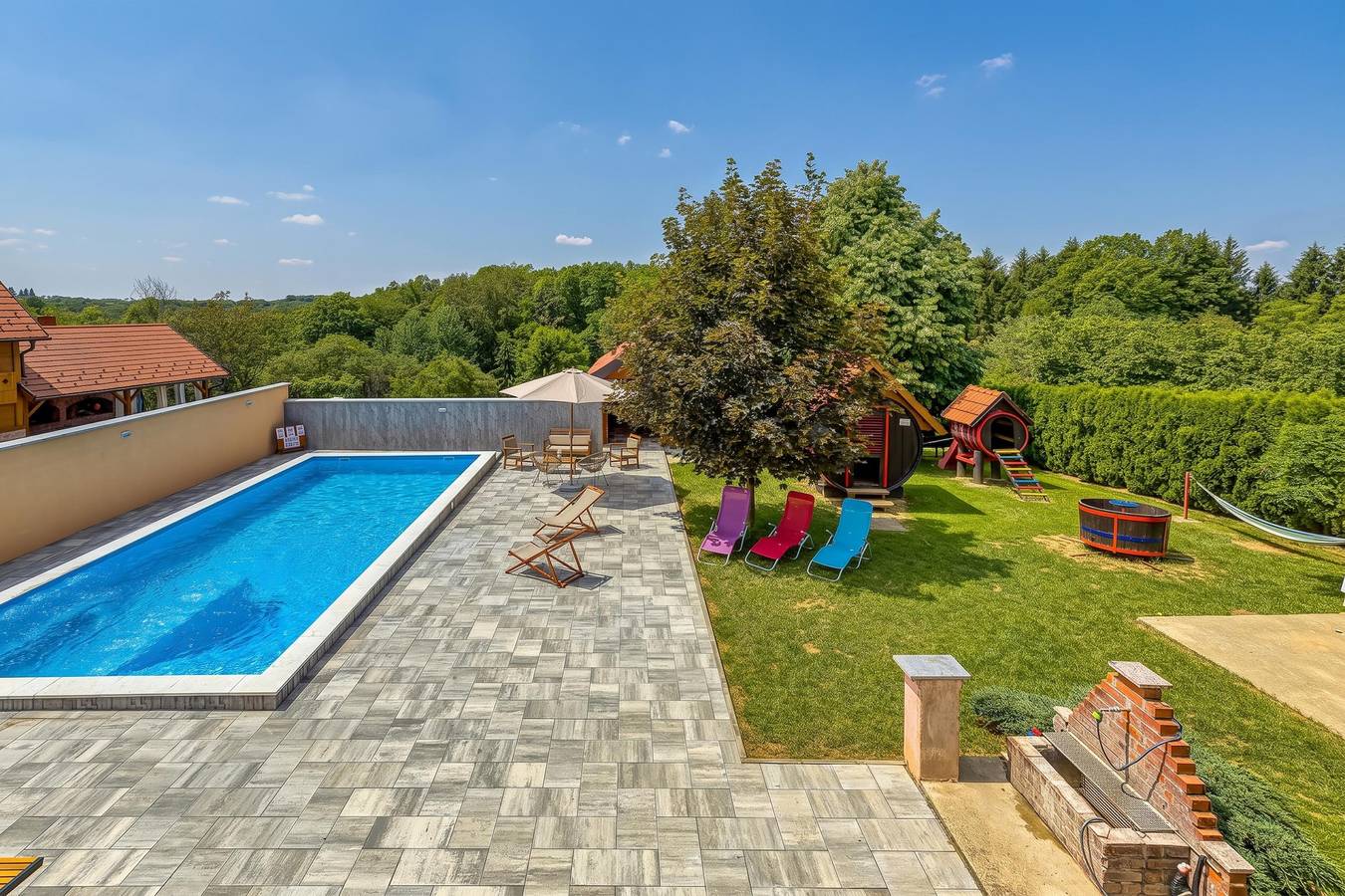 Pool & Sauna Countryside Retreat Klara in Zagreb und Umgebung