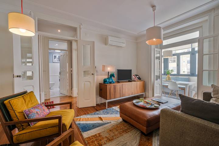 Ferieleilighet for 9 personer, med terrasse i Lisboa