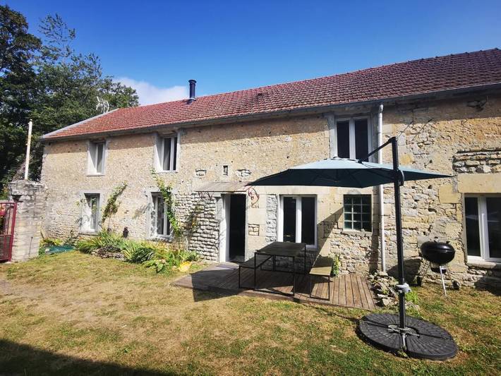 Maison de vacances pour 6 personnes, avec vue et jardin