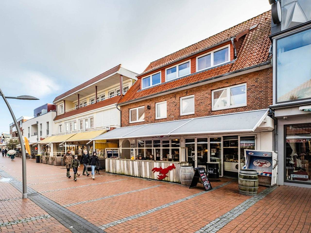 Ganze Ferienwohnung, Haus Alleestraße - Ferienwohnung für 2 Personen in der Fußgängerzone in Hafen Büsum, Büsum