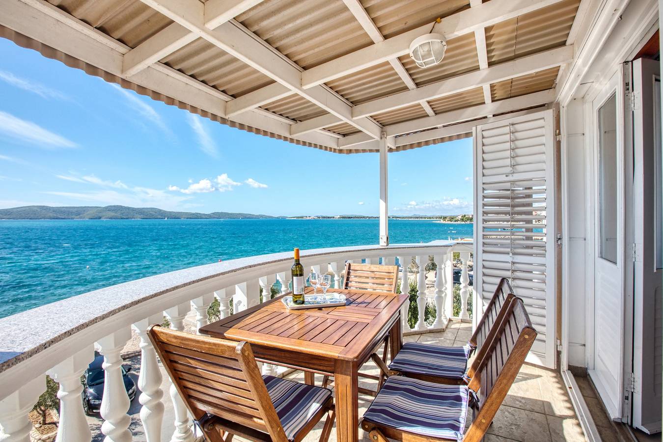 Ganze Wohnung, 1-Zimmer-Ferienwohnung am Strand Brodarica, Sibenik A-4194-d in Brodarica, Šibenik-Knin