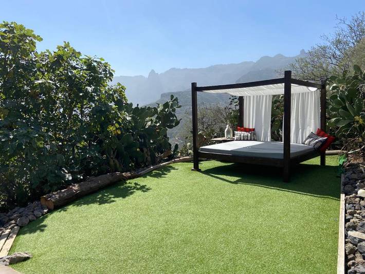 Casa rural para 7 personas, con Jacuzzi y Terraza además de Jardín y Piscina en Valsequillo de Gran Canaria - 4