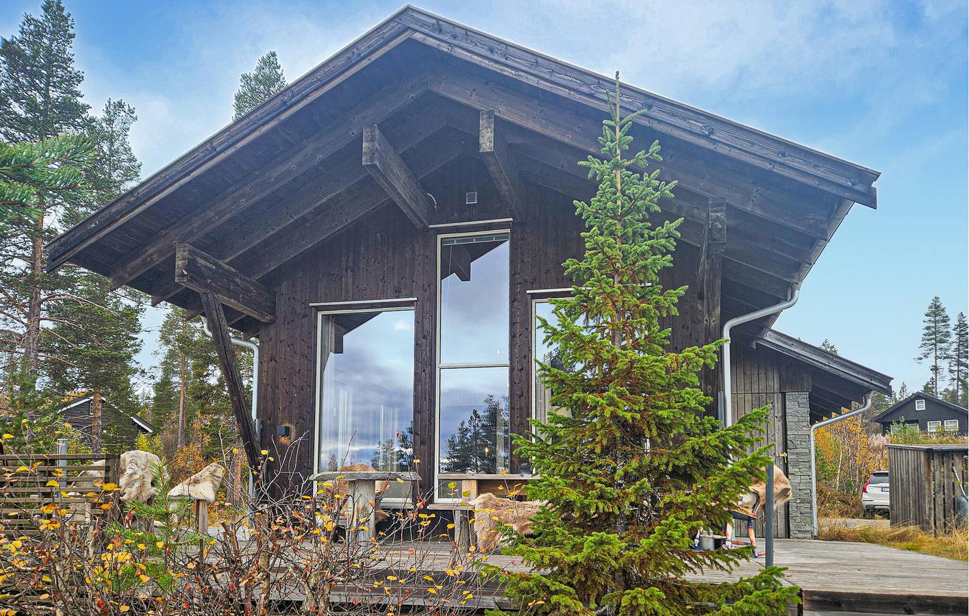 Ferienhaus für 13 Personen mit Sauna in Tinn