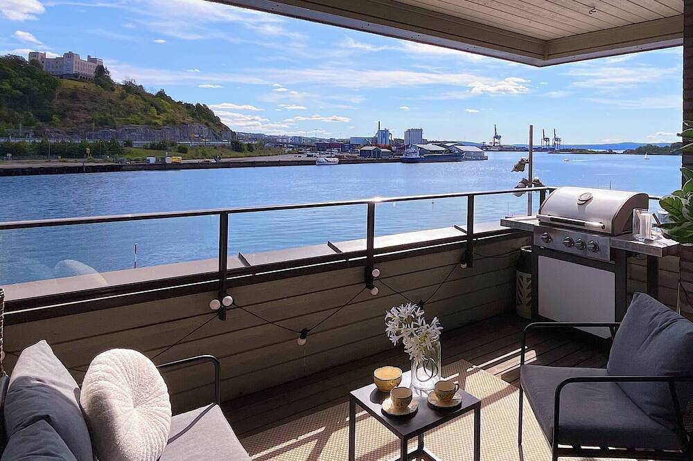 Appartamento intero, In prima fila sul fiordo: una fuga chic e moderna! in Gamle Oslo, Oslo