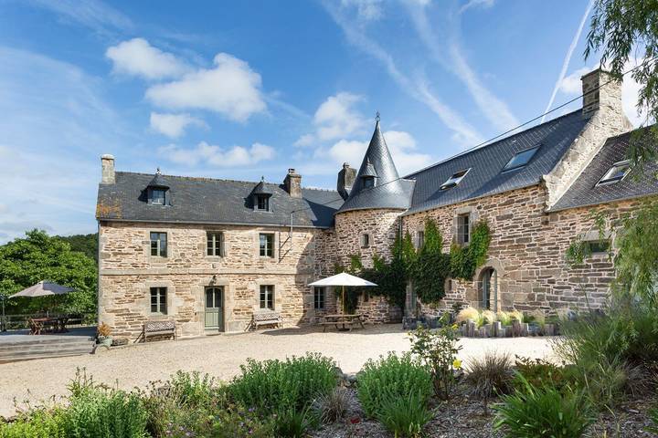 Château pour 15 personnes, avec Jardin et Piscine en Bretagne
