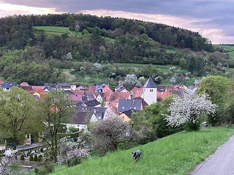 Ferienwohnung für 6 Personen, mit Balkon und Balkon/Terrasse sowie Terrasse und Garten in Hohenlohe