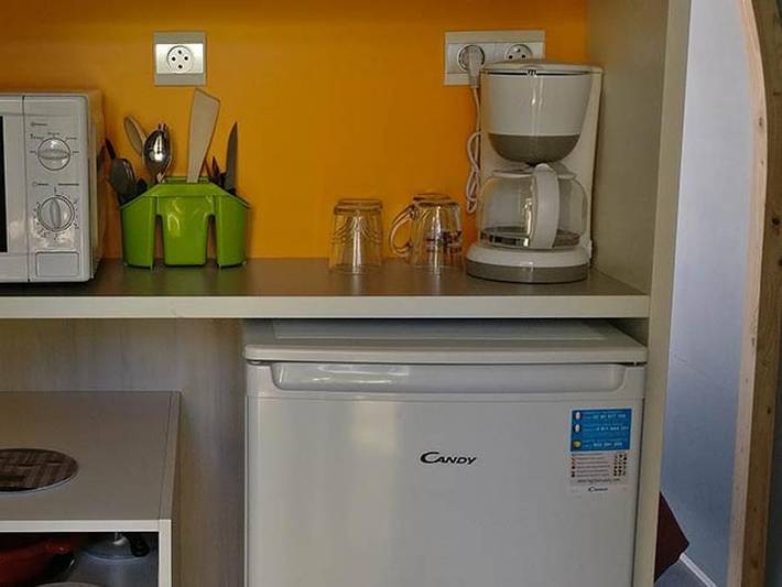 Camping Les Philippons - Bungalowzelt 2 personen - Coco Sweet in Les Adrets-de-l'Estérel, Mittelmeerküste (Frankreich)