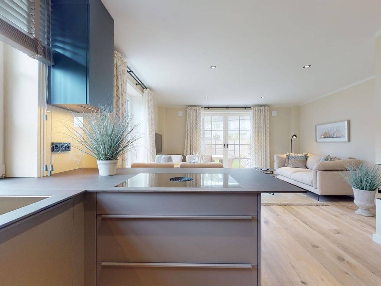 Ganze Ferienwohnung, Domizil Budersand 34 - Moderne Ferienwohnung für bis zu 4 Personen über zwei Etagen mit Terrasse, Sauna & zentraler Lage in Hörnum in Hörnum, Sylt