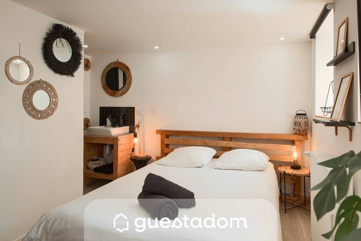 Estudio para 2 personas, con jardín - 1