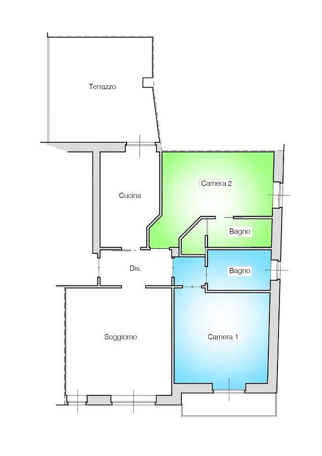 Gîte pour 2 personnes, avec terrasse à San Damiano d'Asti - 4