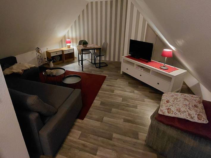 Ferienwohnung für 3 Personen, mit Terrasse und Garten in Stedesdorf