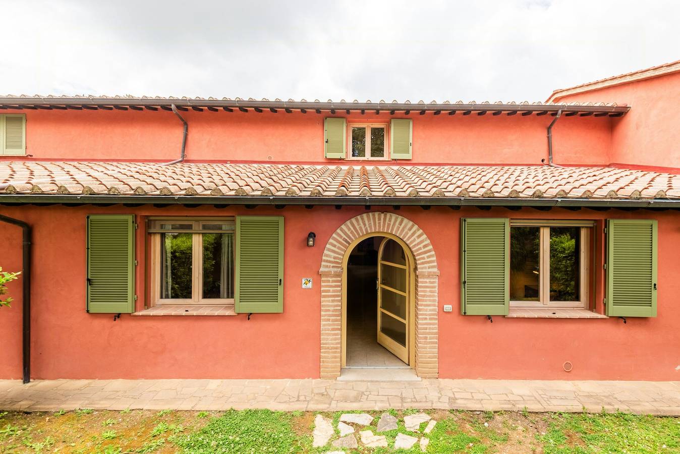 Hel leilighet, Historisk gård mellom Val d'Orcia og Val di Chiana in Trequanda, Provinsen Siena