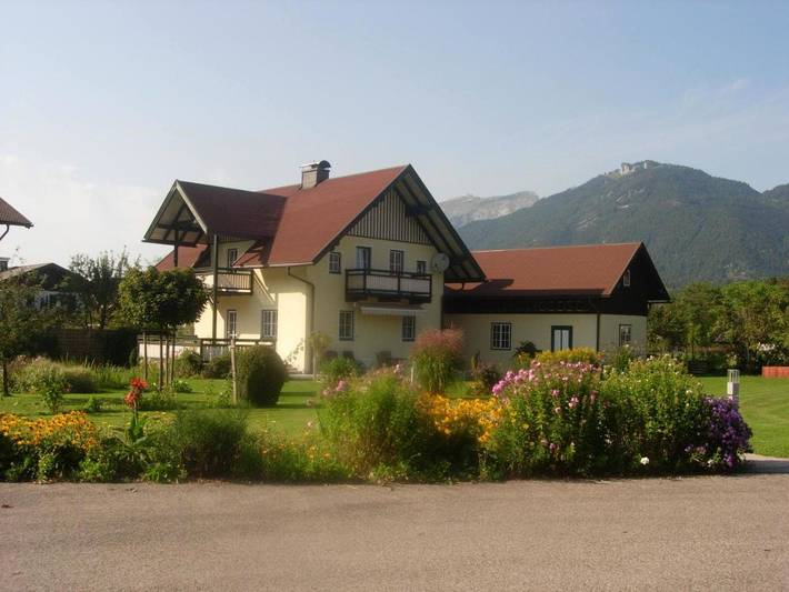 Ferienhaus für 6 Personen, mit Garten und Ausblick am Wolfgangsee