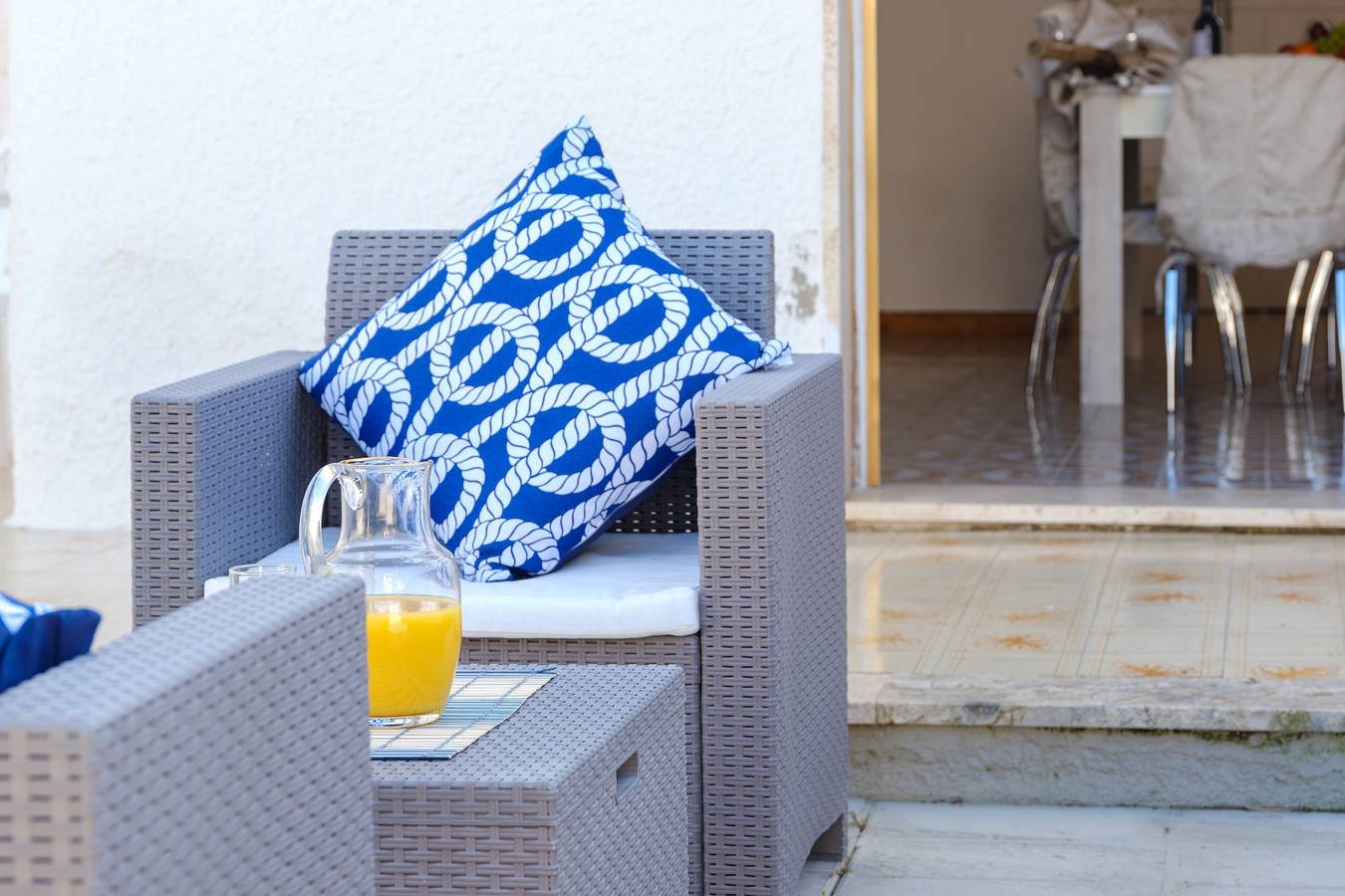 Holiday Accommodation "Villa Grecale" with garden and walking distance to the sea in La Strea, Gulf of Taranto