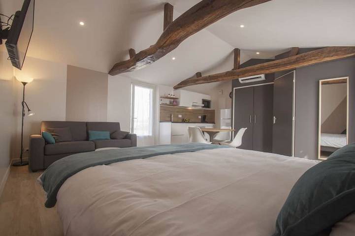 Gîte pour 4 personnes, avec Terrasse et Jardin