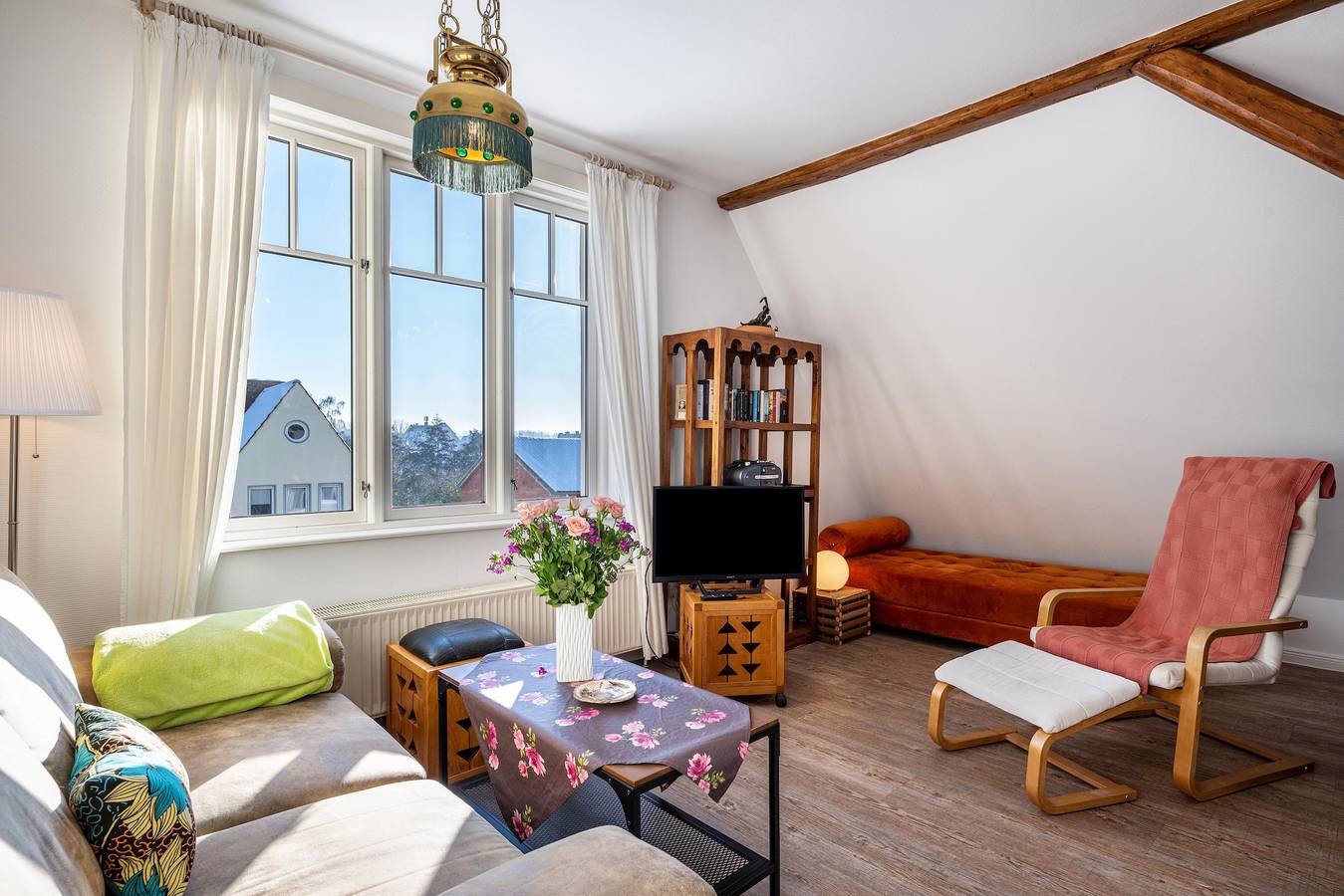 Ganze Wohnung, Ferienwohnung 'Haus Übersee Wohnung Sansibar' mit Gemeinschaftsgarten und Wlan in Travemünde, Lübeck