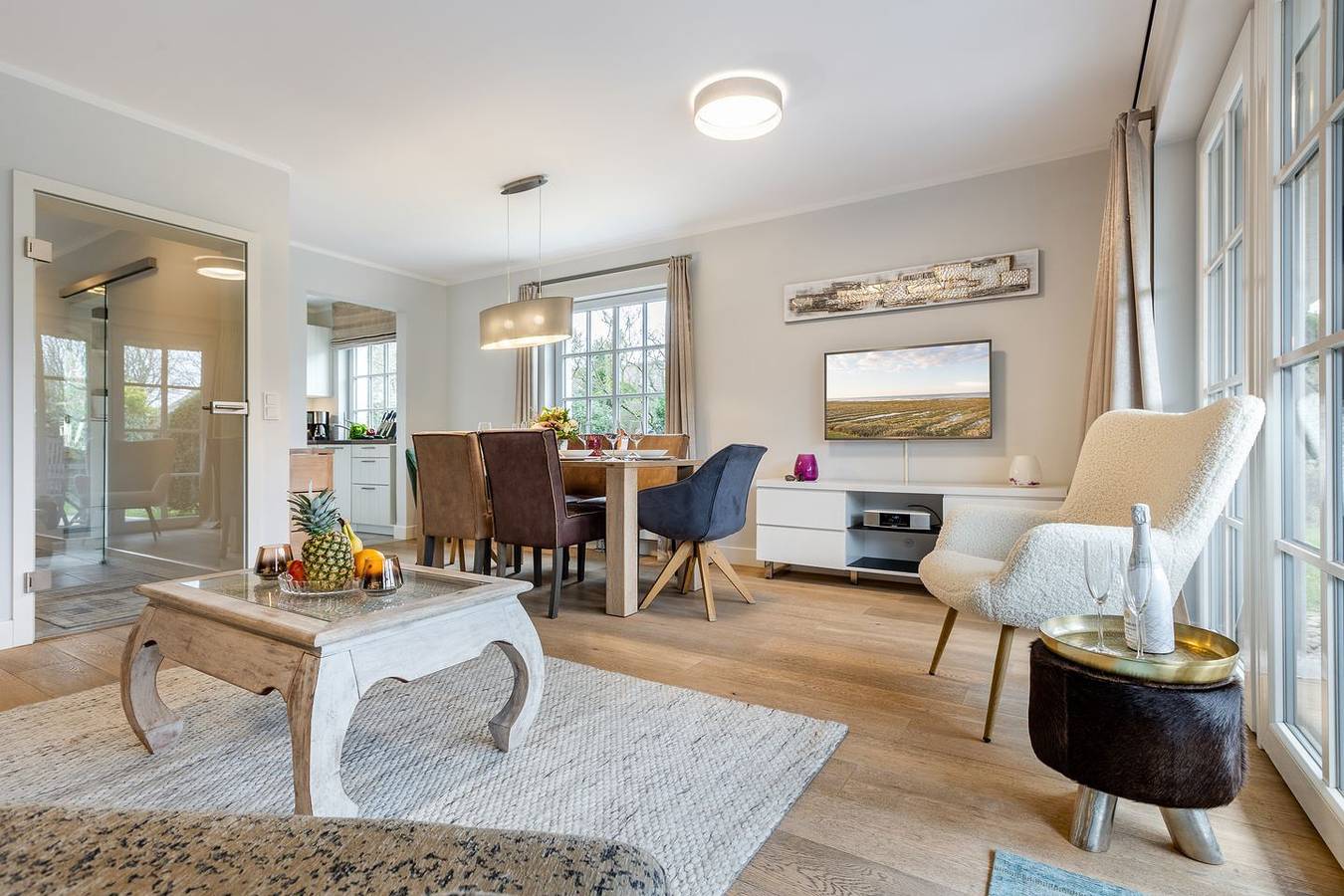 Modernes Ferienhaus Essex mit Garten, Terrasse und Nähe zum Bahnhof in Keitum auf Sylt in Keitum, Sylt (Gemeinde)