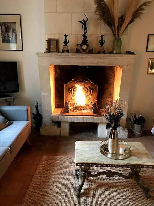 Location de vacances pour 10 personnes, avec jardin et vue à Saint-Cyran-du-Jambot - 3