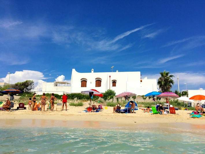 Villa per 8 persone, con panorama e giardino, con animali domestici a Torre Lapillo