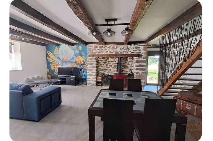 Maison de vacances pour 6 personnes, avec piscine
