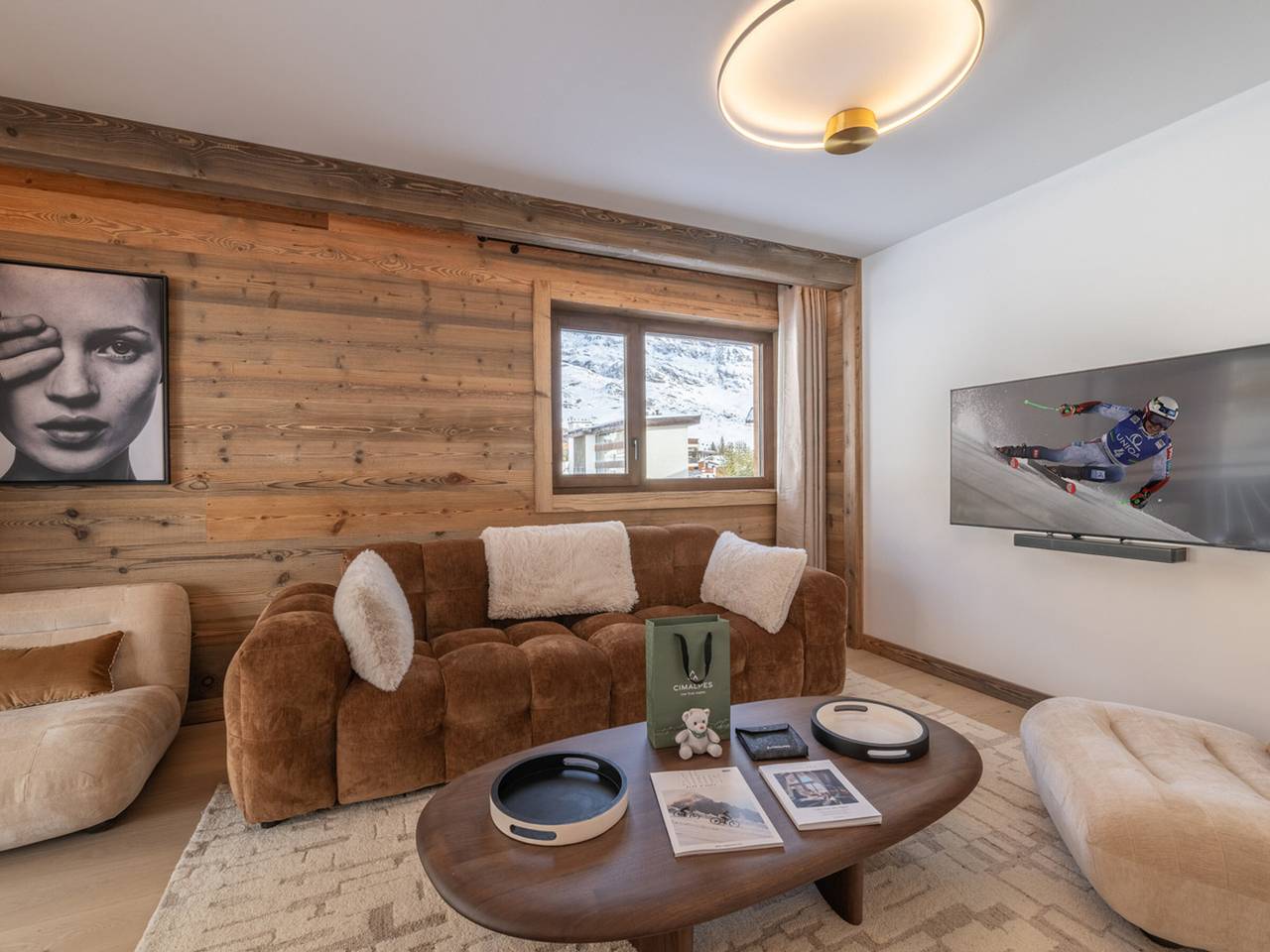 Ganze Wohnung, Elegante Wohnung für 6 Pers, Balkon, piste nah in Huez, Nationalpark Écrins