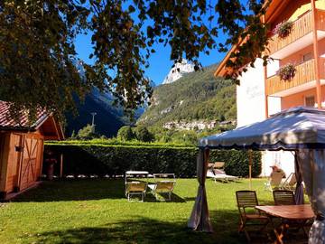 Chambre d’hôte pour 3 personnes, avec jardin à Molveno