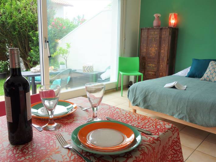 Appartement de vacances pour 2 personnes, avec jardin et terrasse en Pyrénées-Atlantiques - 2