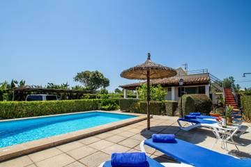 Villa in Pollença, Serra de Tramuntana für 4 