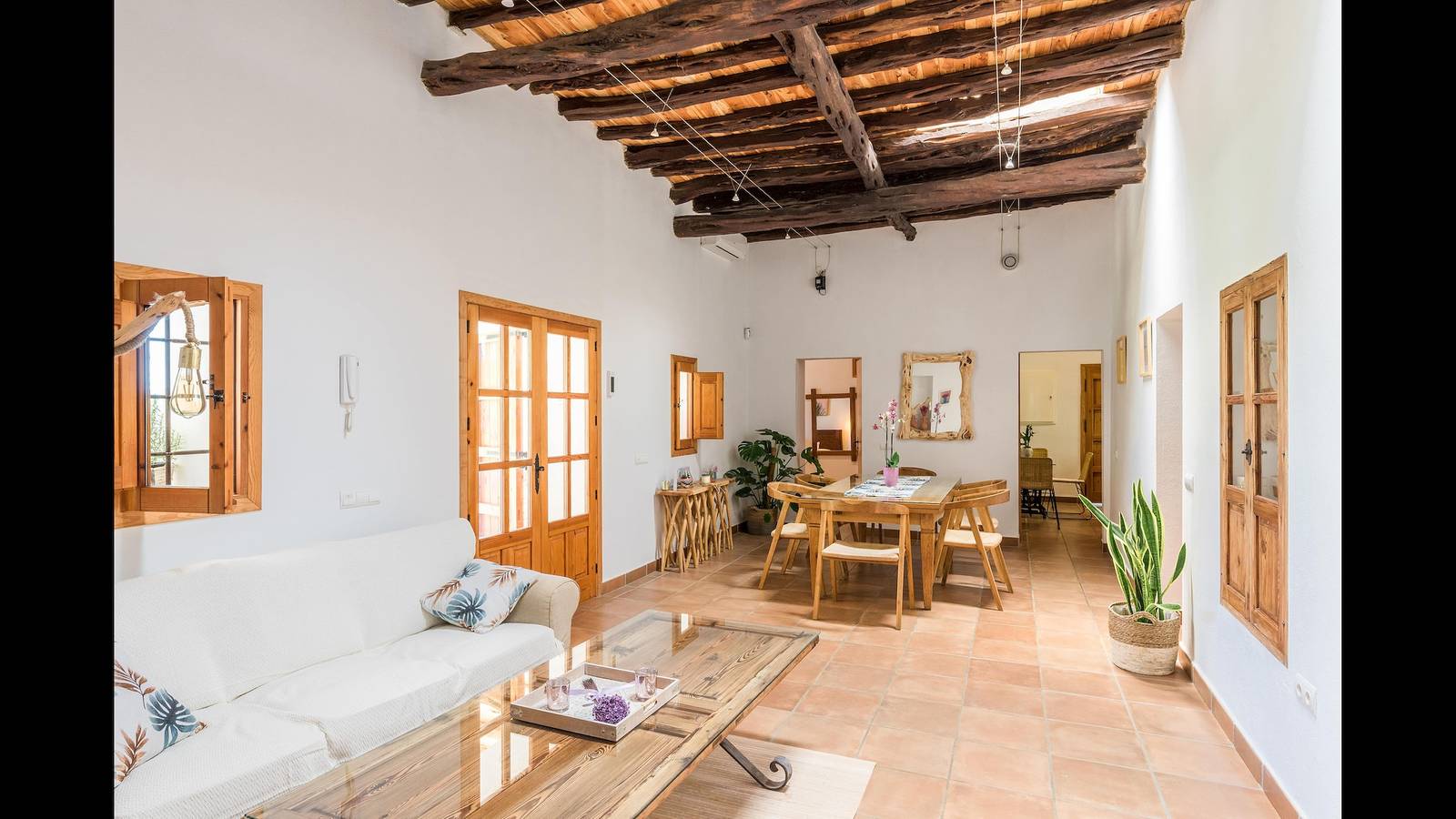 Domek letniskowy dla 6 osób z widok in Santa Eulària des Riu, Wschodnia Ibiza