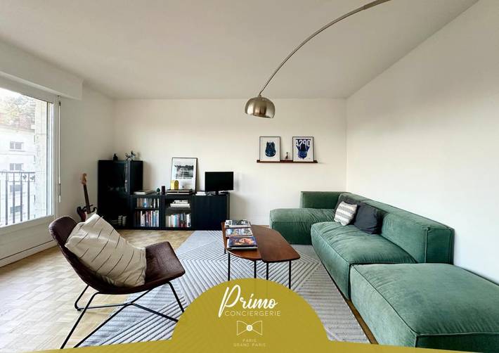 Gîte pour 2 personnes, avec balcon dans Hippodrome de Longchamp