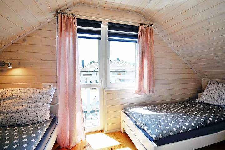 Die Urlaubsidylle \"Weiße Häuschen Lux\", Grzybowo in Um Kolberg, 1-6 Personen in Grzybowo, Baltic Sea Pomerania