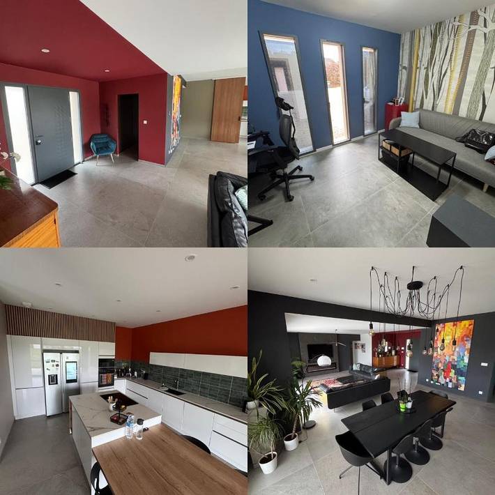 Ferienwohnung für 6 Personen, mit Terrasse und Garten sowie Pool und Ausblick in Lux