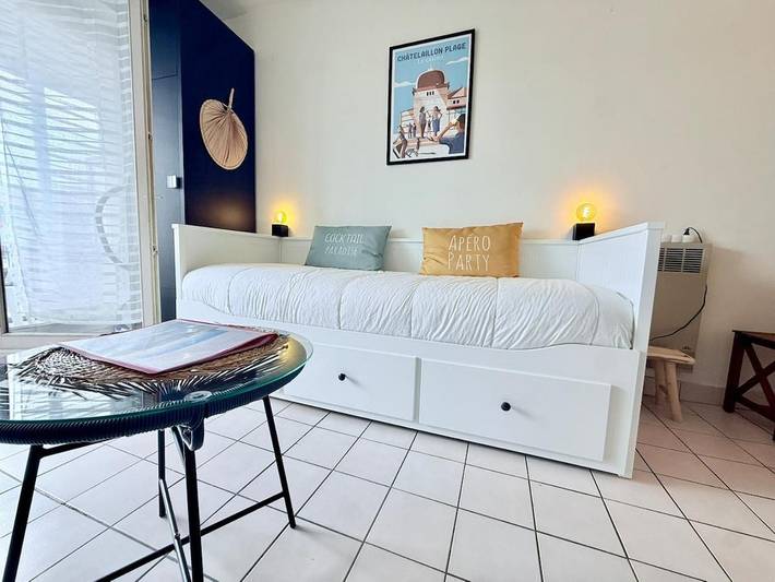 Gîte pour 2 personnes, avec balcon dans Casino De Chatelaillon - 4