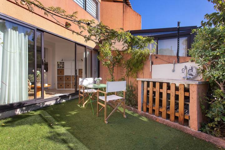 Appartement entier, Appartement 'La Perle De L'Argentière' avec terrasse privée et climatisation in La Londe-les-Maures, Parc national de Port-Cros
