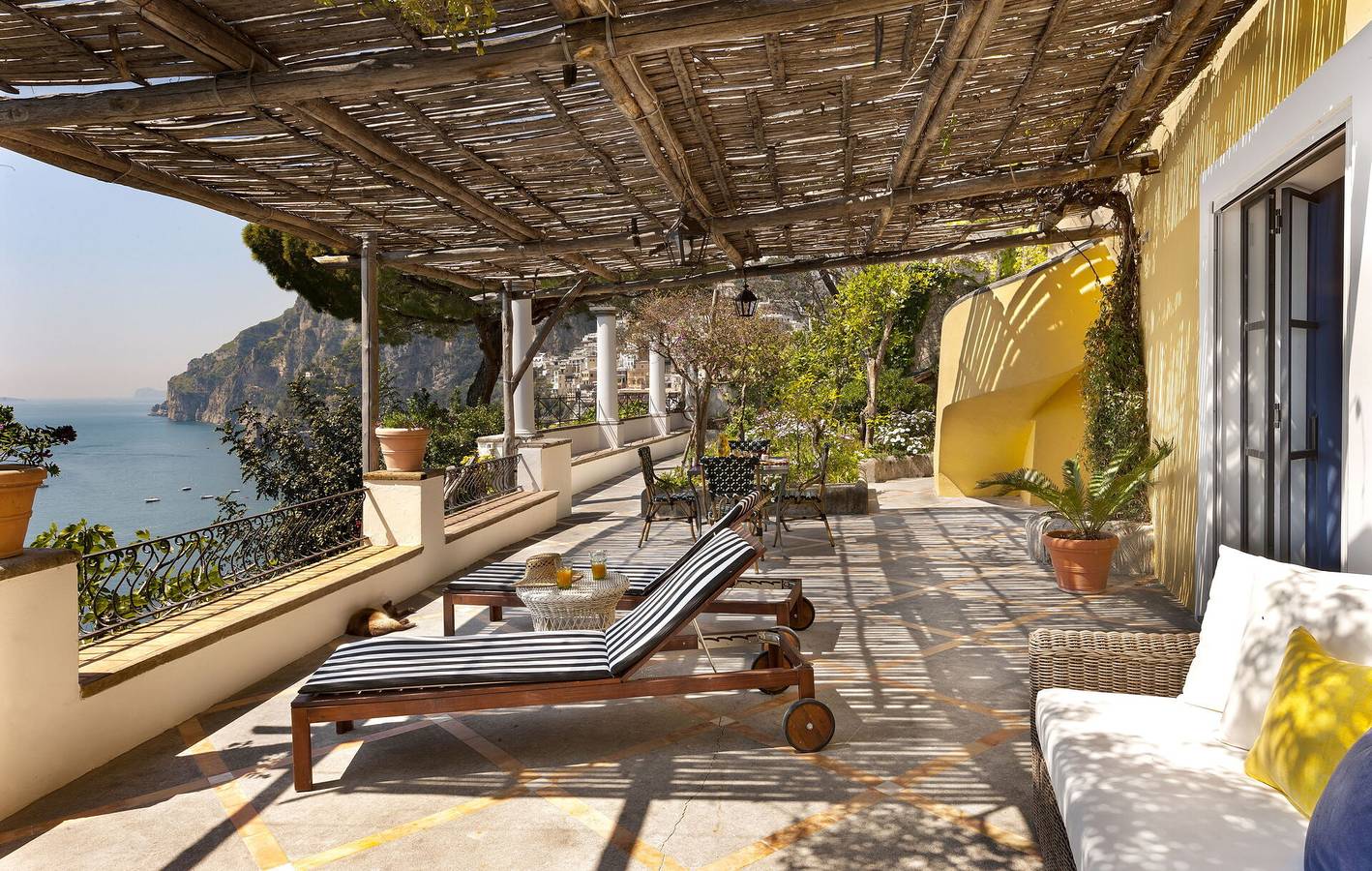 Torre Sponda - Cisterna, Private Beach - Cisterna in Positano, Côte Amalfitaine