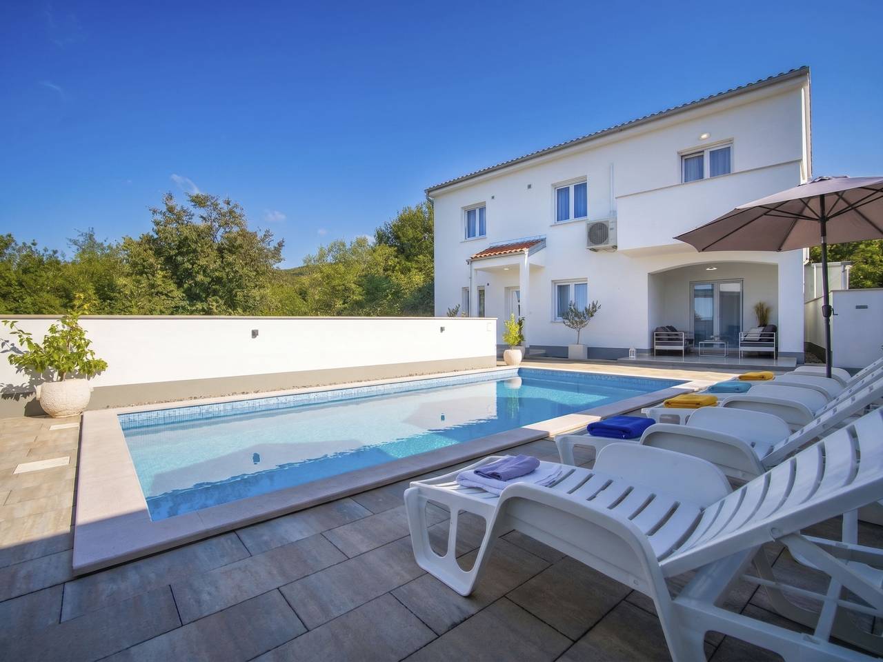 Villa Lea in Jadranovo, Żupania primorsko-gorska