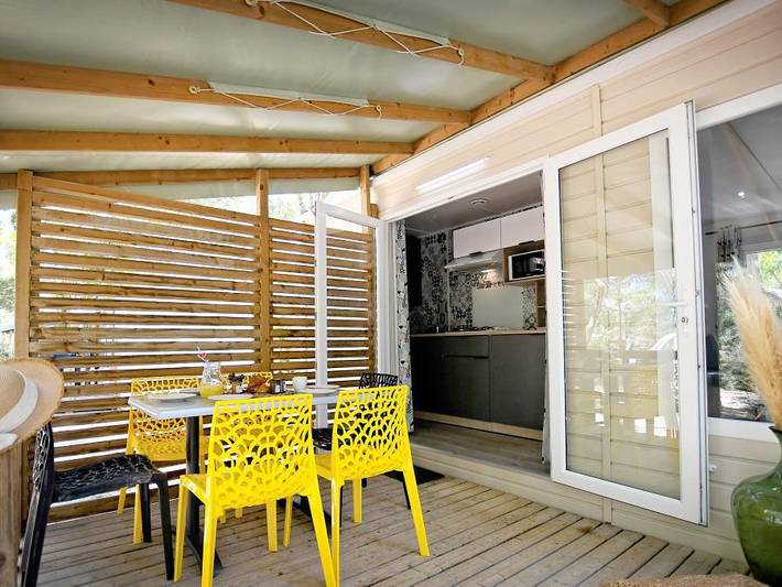 Camping pour 6 personnes, avec bassin pour enfant en Corse - 4