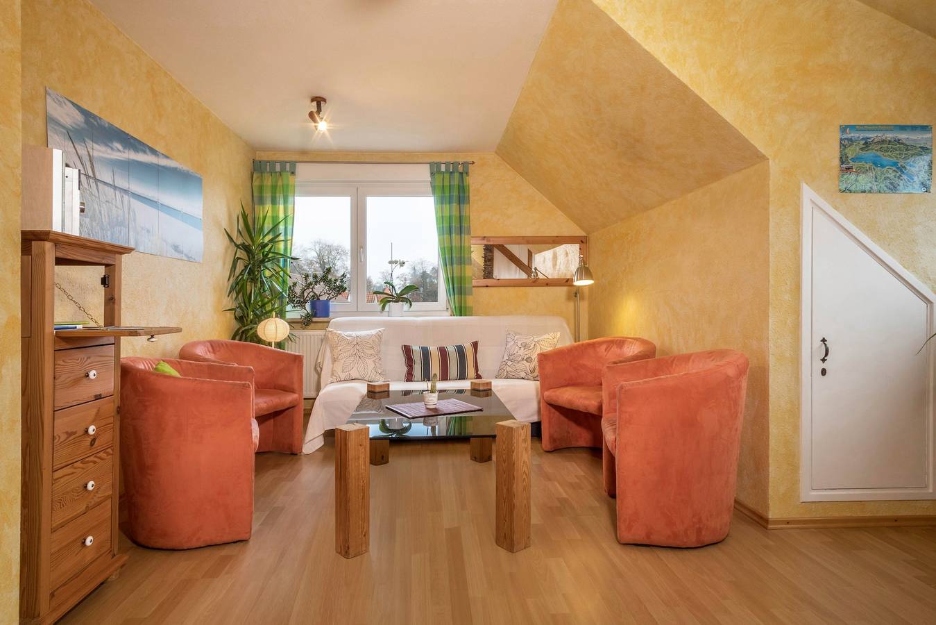 Ganze Wohnung, Ferienwohnung "Tasoli" im Dachgeschoss mit Bergblick und Balkon in Lindau, Bayerisch Schwaben